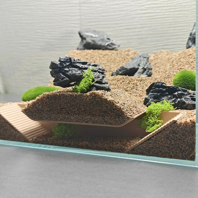 Aquarium Fish Hideout - Aquarium-Verstecke, Unterschlupf, unterirdische Höhle, abgestufter Tunnel