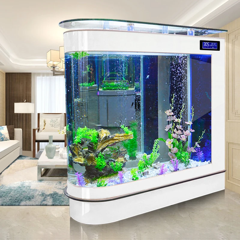 Aquarium Xl - Ein Bullet Aquarium Aquarium, große Fischkugel-Trennwand,
