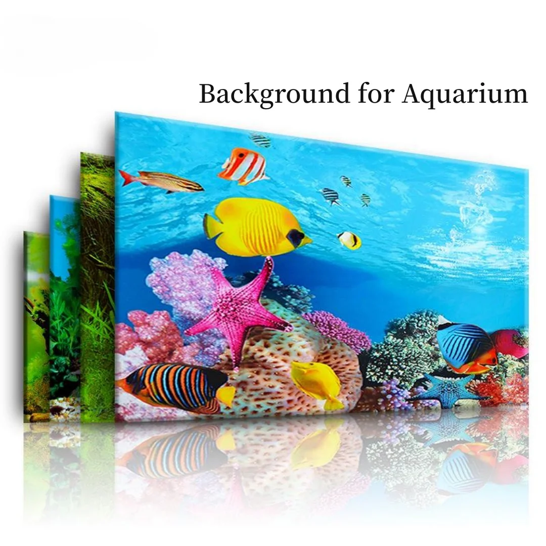 Aquarium Fish Background - Hintergrund Aquarium 3D Aufkleber Poster Dekoration