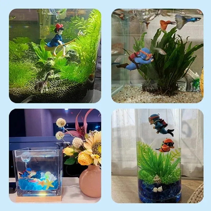 Aquarium-Taucher-Ornamente, La – Fish Toys For Aquarium Bewertung und Preis