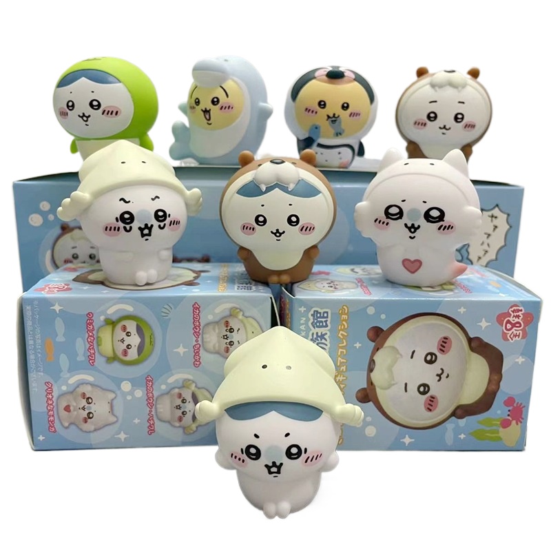 8 Stück/Box Kawaii Chiikawa Aq – Fish Toys For Aquarium Bewertung und Preis