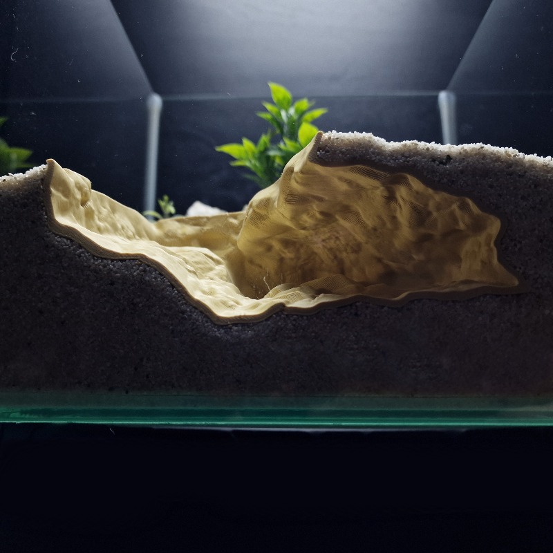 3D-gedrucktes High Sim Natural – Aquarium Fish Hideout Bewertung und Preis