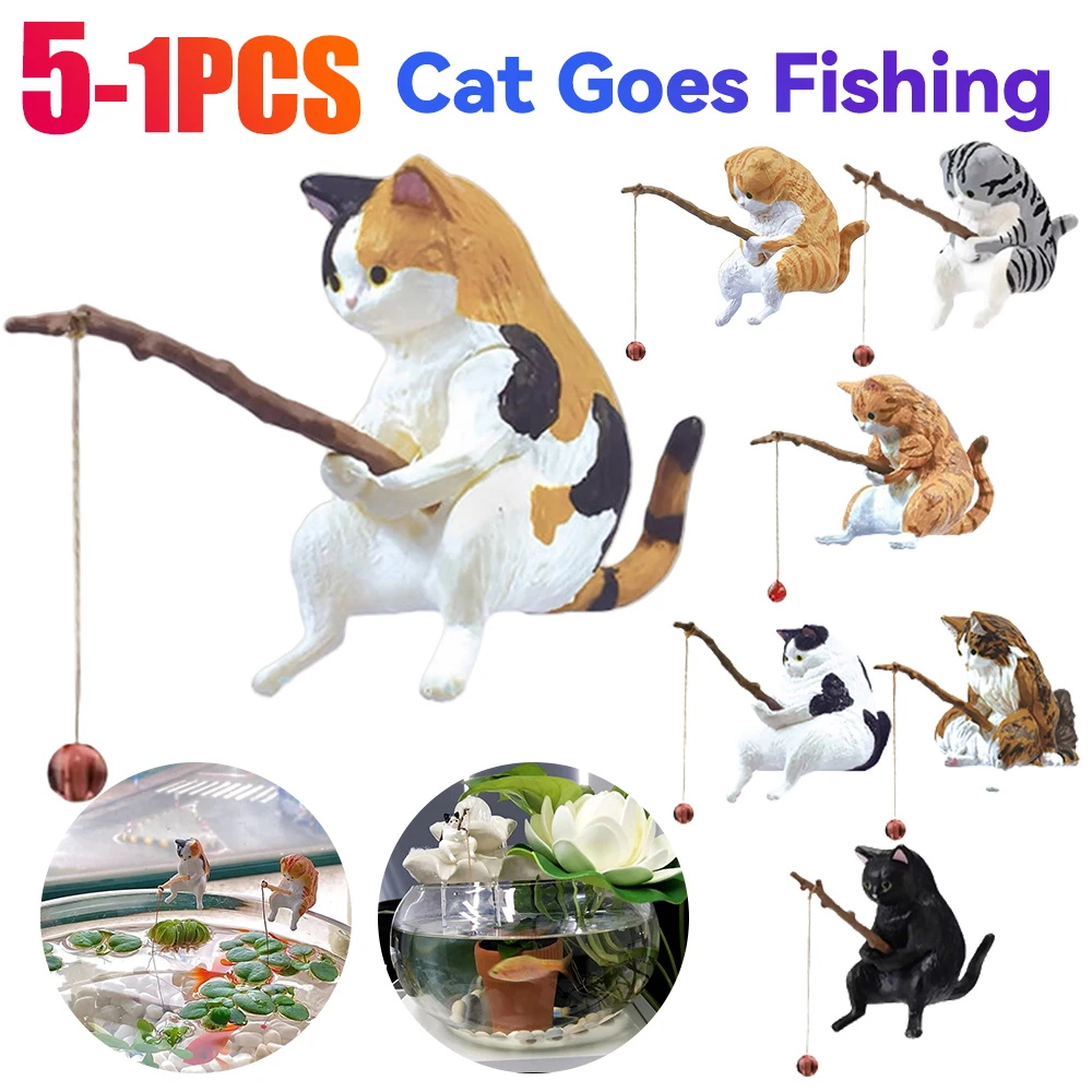 1-5PCS Angeln Katze Aquarien D – Aquarium Fish Background Bewertung und Preis