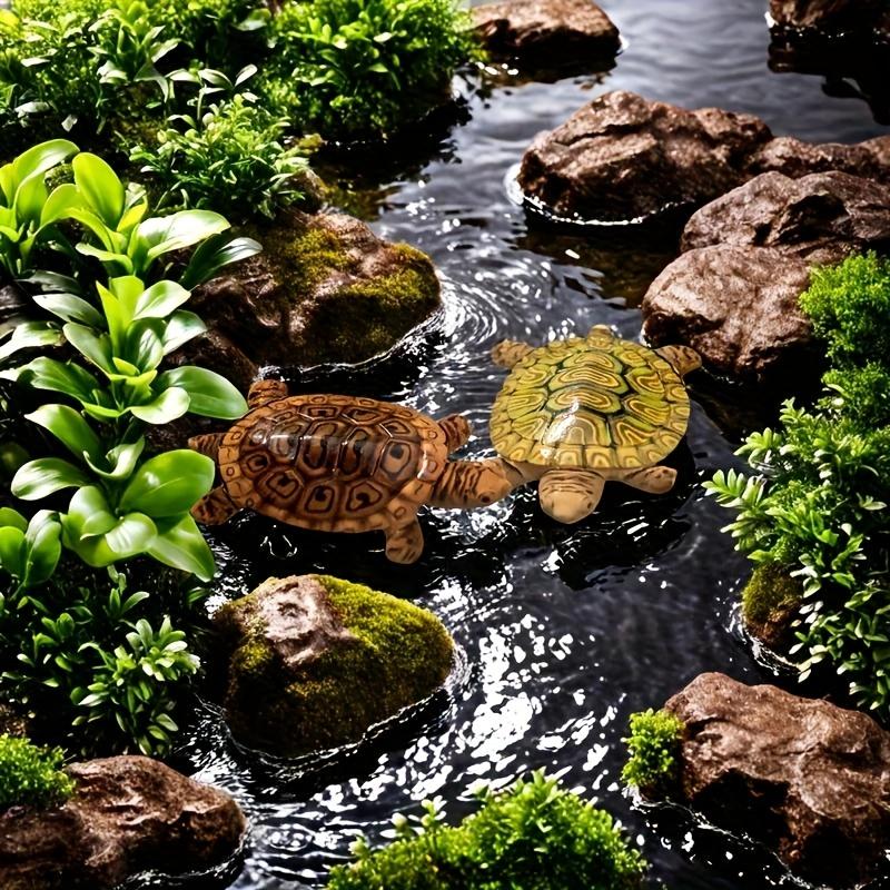 6 Mini-Schildkröten-Statuen fü – Aquarium Fish Small Bewertung und Preis