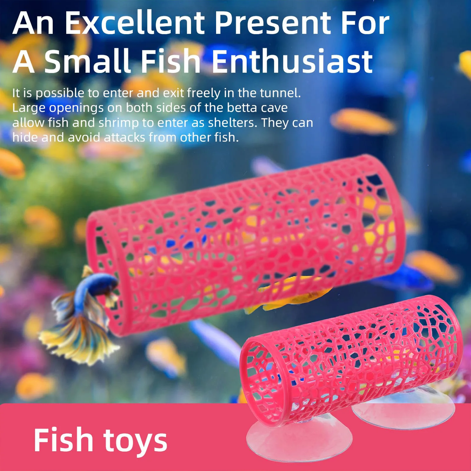 Aquarium-Fischtunnel-Spielzeug – Aquarium Fish Hideout Bewertung und Preis