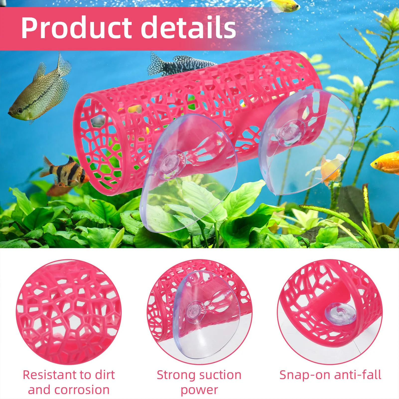 Aquarium-Fischtunnel-Spielzeug – Aquarium Fish Hideout Bewertung und Preis