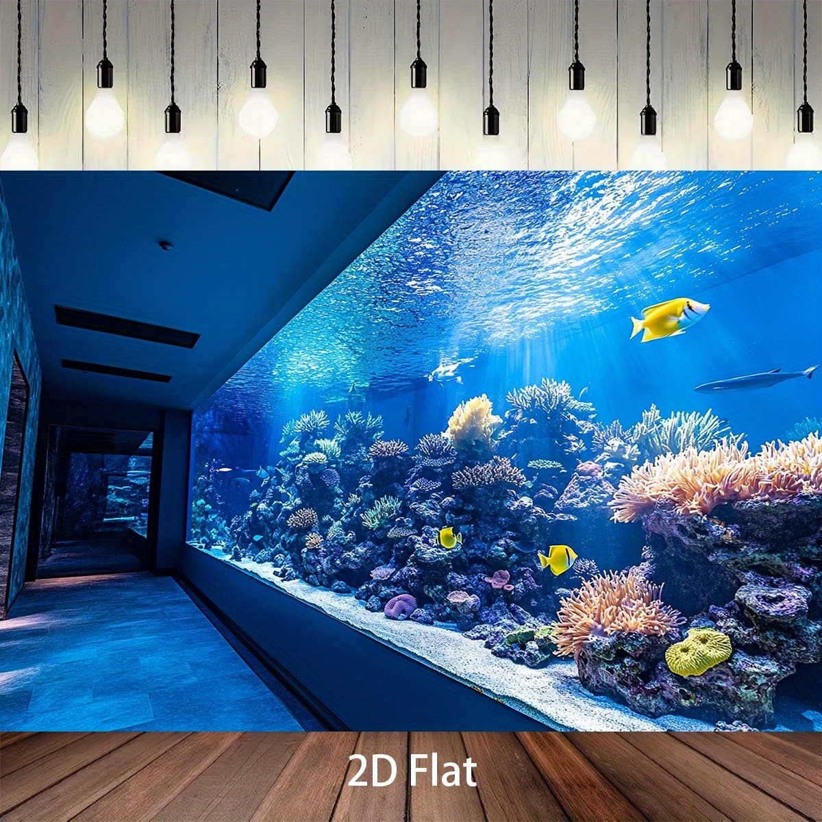 Lebendiger Unterwasser-Aquariu – Aquarium Fish Background Bewertung und Preis