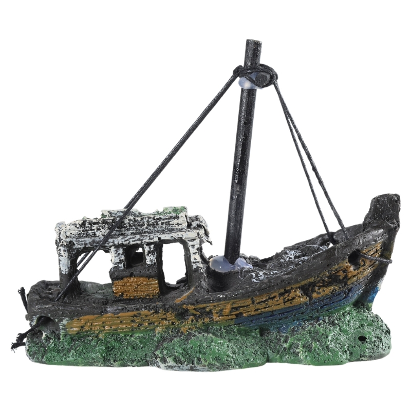 Aquarium versunkenes Schiff De – Aquarium Fish Hideout Bewertung und Preis